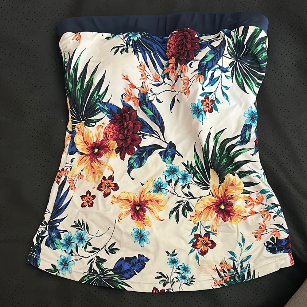 Hapari Floral Bikini Top - Multicolor